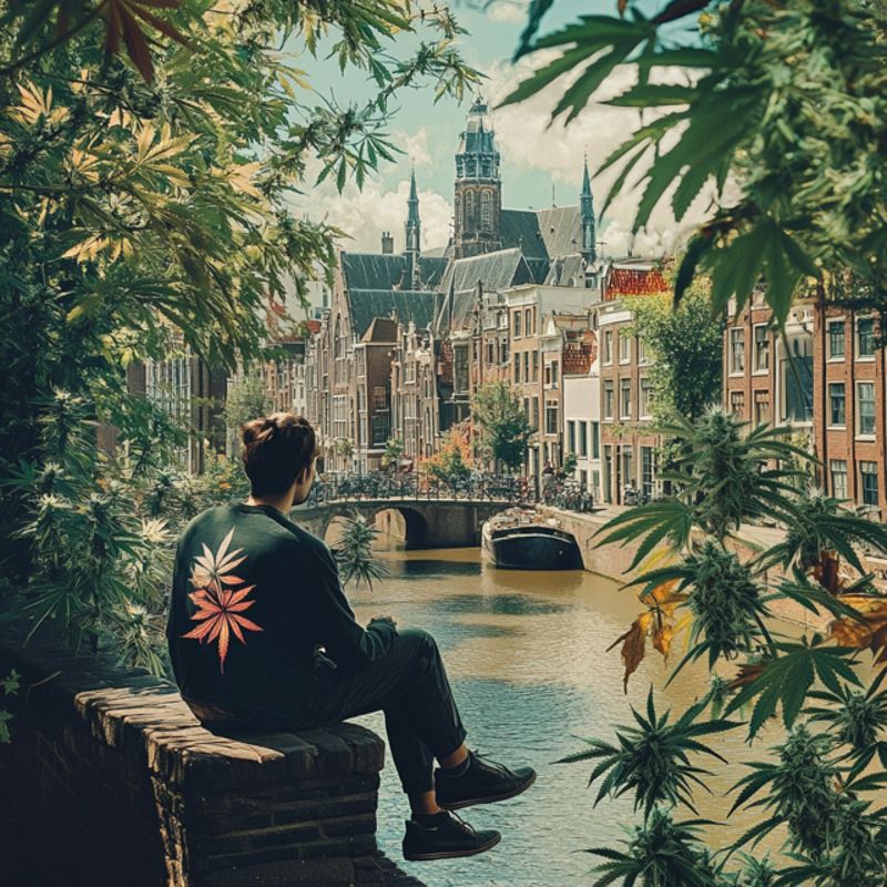 Vriendelijk personeel van HI/LO Coffeeshop helpt een klant